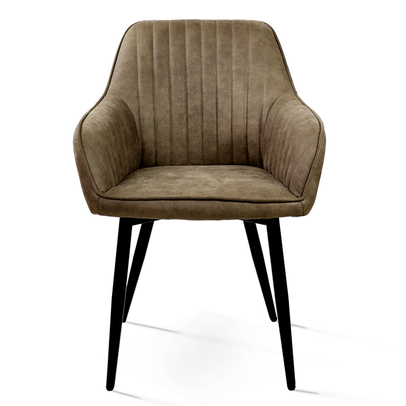 MC-2110 Эргономичный обеденный стул со спинкой сиденья из утолщенной бархатной ткани