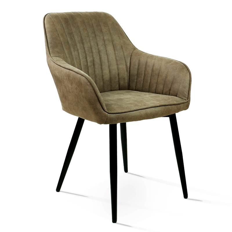 MC-2110 Эргономичный обеденный стул со спинкой сиденья из утолщенной бархатной ткани