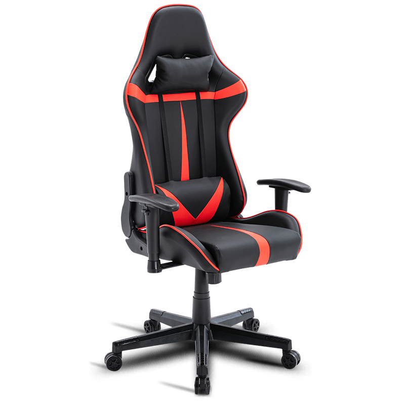 MC-8734 Игровое кресло с прочным нейлоновым основанием и регулируемой высотой